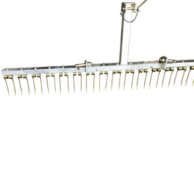 Traktorrive 200 cm, 1 række tænder