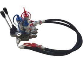 Ventil f. 2 dobb virk stempler For traktor uden dobb virkvent