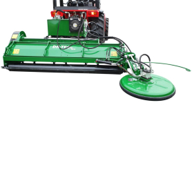 Flailmower 220 cm with 65cm trimmer - hydraulic