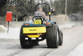 SnowEx - Saltspreder SP 1575  163 liter Inkl. trepunktsophæng