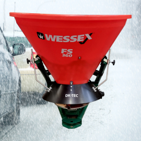 SnowEx - Salt og gødningsspreder til traktor 360 ltr